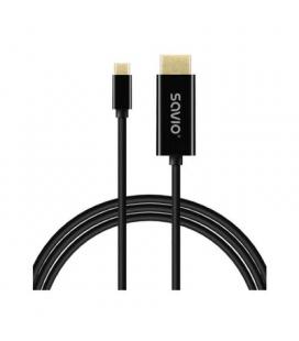 CABLE USB-C a HDMI SAVIO CL-190 1M
