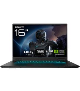 GIGABYTE GAMING A16 Portátil – 16", 165Hz WUXGA, Ryzen 7 260, RTX 5060, 32GB DDR5 5200MHz, SSD Gen4 de 1TB, DOS, Garantía de 2 a