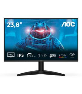 Monitor gaming aoc 24b36x 23.8'/ full hd/ 0.5ms/ 144hz/ ips/ multimedia/ regulable en altura/ negro