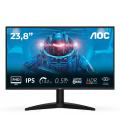 Monitor gaming aoc 24b36x 23.8'/ full hd/ 0.5ms/ 144hz/ ips/ multimedia/ regulable en altura/ negro