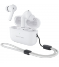 Auriculares bluetooth vention echo lite e11 pro con estuche de carga/ autonomía / blancos