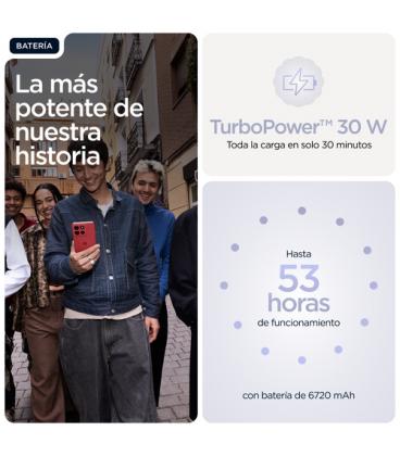 Motorola moto g86 power 5G 16,9 cm (6.67") SIM doble Android 15 USB Tipo C 8 GB 512 GB 6720 mAh Lila
