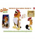 Peluche musical la granja de zenón gallo bartolito