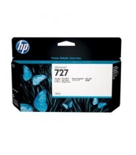 Cartucho tinta hp 727 c1q12a negro mate t1500 - t1530 - t2500