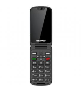 Teléfono móvil daewoo dw8005 para personas mayores/ 4g/ negro