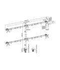 Soporte mesa equip vesa hasta 32 pulgadas 100x100 max 7kg 6 pantallas