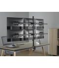 Soporte mesa equip vesa hasta 32 pulgadas 100x100 max 7kg 6 pantallas