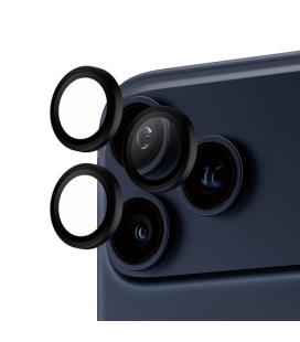 PanzerGlass ® Hoops® Black Camera Lens Protector iPhone 17 Pro | iPhone 17 Pro Max | iPhone 16 Pro | 16 Pro Max Protector de pan