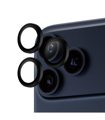PanzerGlass ® Hoops® Black Camera Lens Protector iPhone 17 Pro | iPhone 17 Pro Max | iPhone 16 Pro | 16 Pro Max Protector de pan