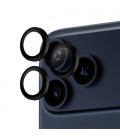 PanzerGlass ® Hoops® Black Camera Lens Protector iPhone 17 Pro | iPhone 17 Pro Max | iPhone 16 Pro | 16 Pro Max Protector de pan