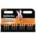 Pack de 12 pilas aaa duracell plus power boost dpblr3b12/ 1.5v/ alcalinas
