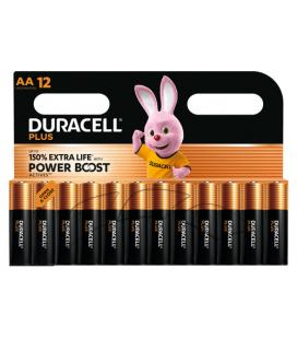 Pack de 12 pilas aa duracell plus power boost dpblr6b12/ 1.5v/ alcalinas