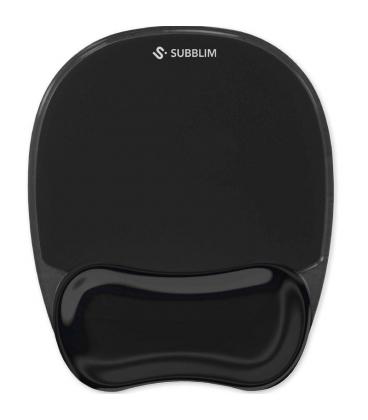 Alfombrilla ergonómica subblim ergo cristal flex mousepad
