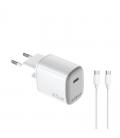 Celly cargador 45w usb-c + cable usb-c