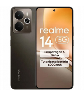 Smartphone realme 14 8gb/ 256gb/ 6.74'/ 5g/ marrón titanio