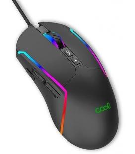 Cool Strip Ratón USB Gaming RGB Negro