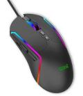 Cool Strip Ratón USB Gaming RGB Negro