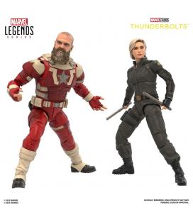 Figura hasbro marvel studios thunderbolts marvel legends series yelena belova & red guardian 15cm