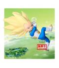 Figura banpresto dragon ball daima super saiyan 3 vegeta mini con panel 13cm