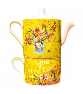 Tetera y taza enesco