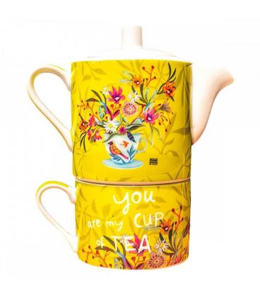 Tetera y taza enesco