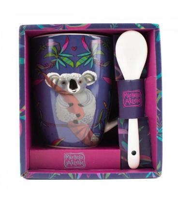 Taza con cuchara enesco koala