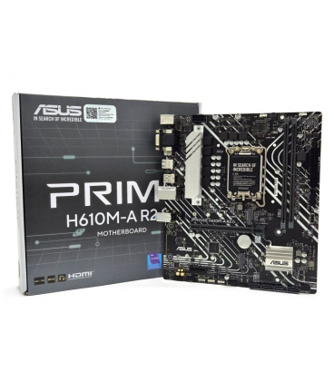 Placa base asus prime h610m-a r2.0/ socket 1700/ micro atx