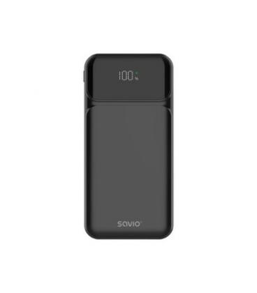 POWERBANK SAVIO BA-08 10000MAH BLACK
