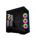 TORRE ATX LIAN LI V100 BLACK 4 VENT ARGB / MAX CPU COOL 180