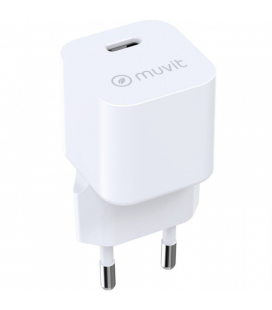 Cargador de pared muvit for change mcacc0047/ 1xusb tipo-c/ 30w