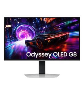 Monitor gaming samsung odyssey oled g8 g81sf s27fg810su 27'/ 4k/ 0.03ms/ 240hz/ oled/ regulable en altura/ plata