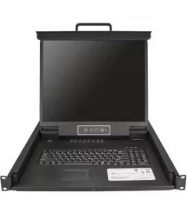 Consola kvm 16 puertos startech for server rack - rackmount lcd - 48.26 cm