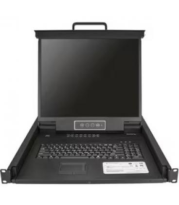 Consola kvm 16 puertos startech for server rack - rackmount lcd - 48.26 cm