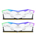 DDR5 TEAMGROUP T-FORCE DELTA RGB 16GB X2 6000 NEGRO CL30-39-39-76 1.4V