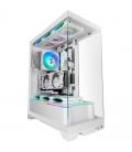 Caja gaming semitorre mars gaming mc-prisma/ blanca