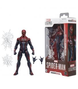 Figura hasbro marvel legends series gamerverse spider - man peter parker velocity suit