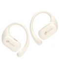 Auriculares Deportivos Bluetooth Leotec Open Air Zenith Sport con estuche de carga/ Autonomía 6.5h/ Beige