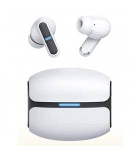 Auriculares Bluetooth Leotec TWS Gaming Nebula Fit con estuche de carga/ Autonomía 7.5h/ Blancos