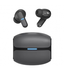 Auriculares Bluetooth Leotec TWS Gaming Nebula Fit con estuche de carga/ Autonomía 7.5h/ Negros