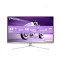 Monitor gaming philips evnia 32m2n8900 31.5'/ 4k/ 0.03ms/ 240hz/ oled/ multimedia/ regulable en altura/ blanco
