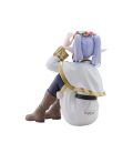 Figura banpresto frieren beyond journey's end espresto frieren con corona de flores 13cm