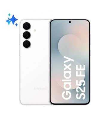 Smartphone samsung galaxy s25 fe 8gb/ 128gb/ 6.7'/ 5g/ blanco