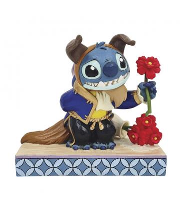 Figura enesco disney stitch como la bestia