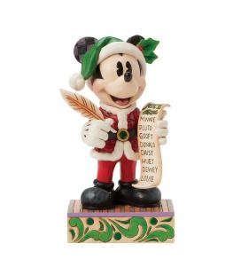 Figura enesco disney papá noel mickey