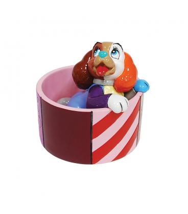 Figura mini enesco la dama y el vagabundo lady by britto