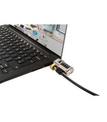 Cable seguridad dell kensington clicksafe cerradura combinada