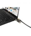 Cable seguridad dell kensington clicksafe cerradura combinada