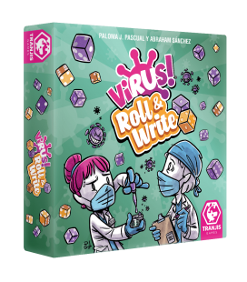 Juego de mesa virus! roll & write