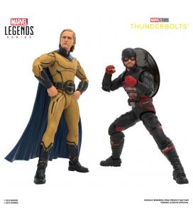Figura hasbro marvel studios thunderbolts marvel legends series john f walker & sentry 15cm