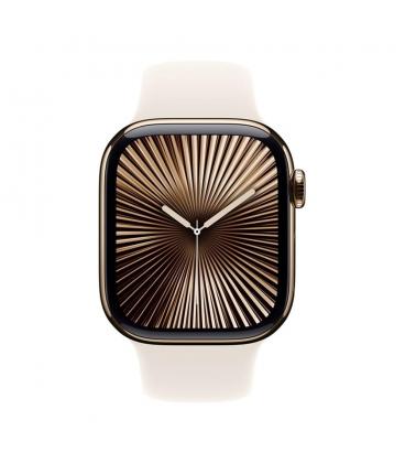 Smartwatch apple watch series 10 gps + cell 42mm golden titanium m - l